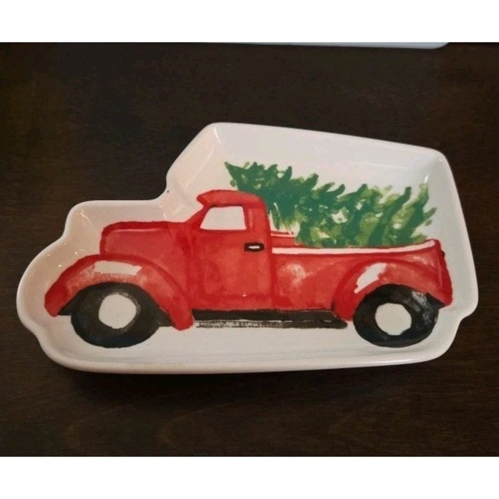 Martha Stewart Collection Plate Christmas Macy's‎ Exclusive 7.5" × 5"